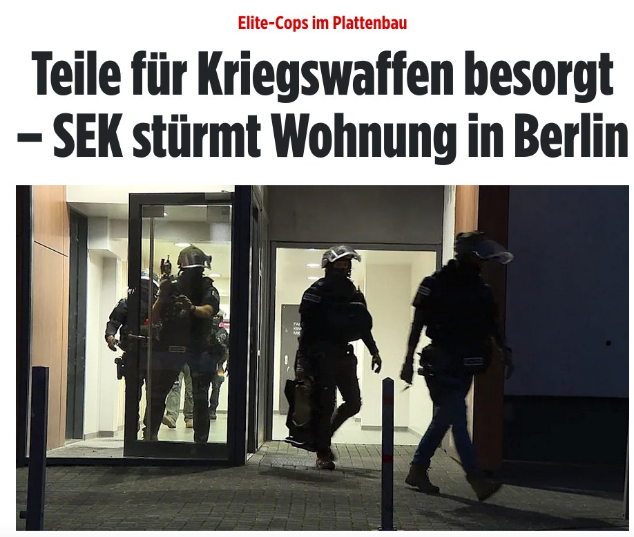 Kriegswaffen im Märkischen Viertel