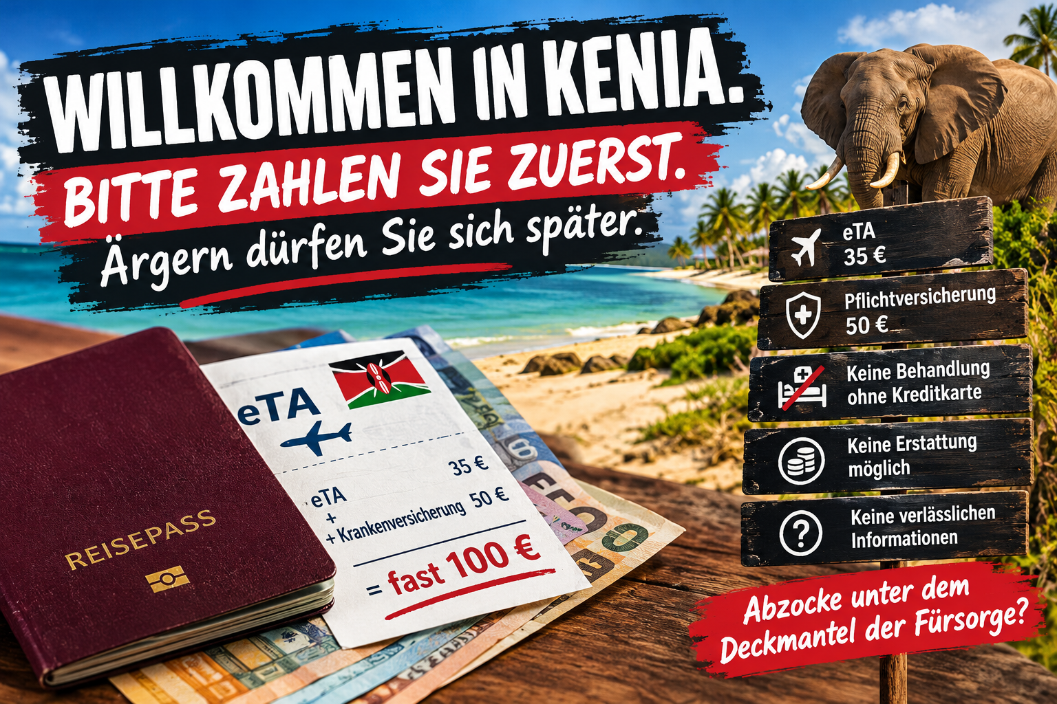 Einreiseabzocke Kenia